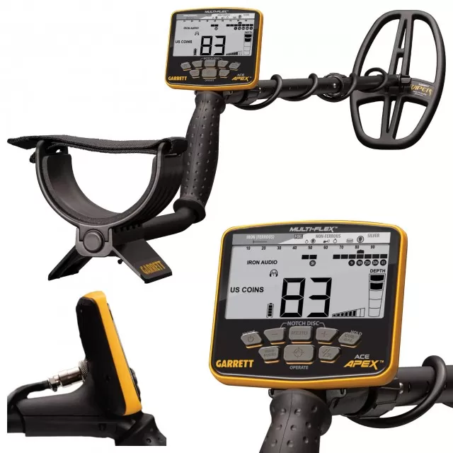 Металотърсач Garrett ACE APEX + 13 DD Karma coil